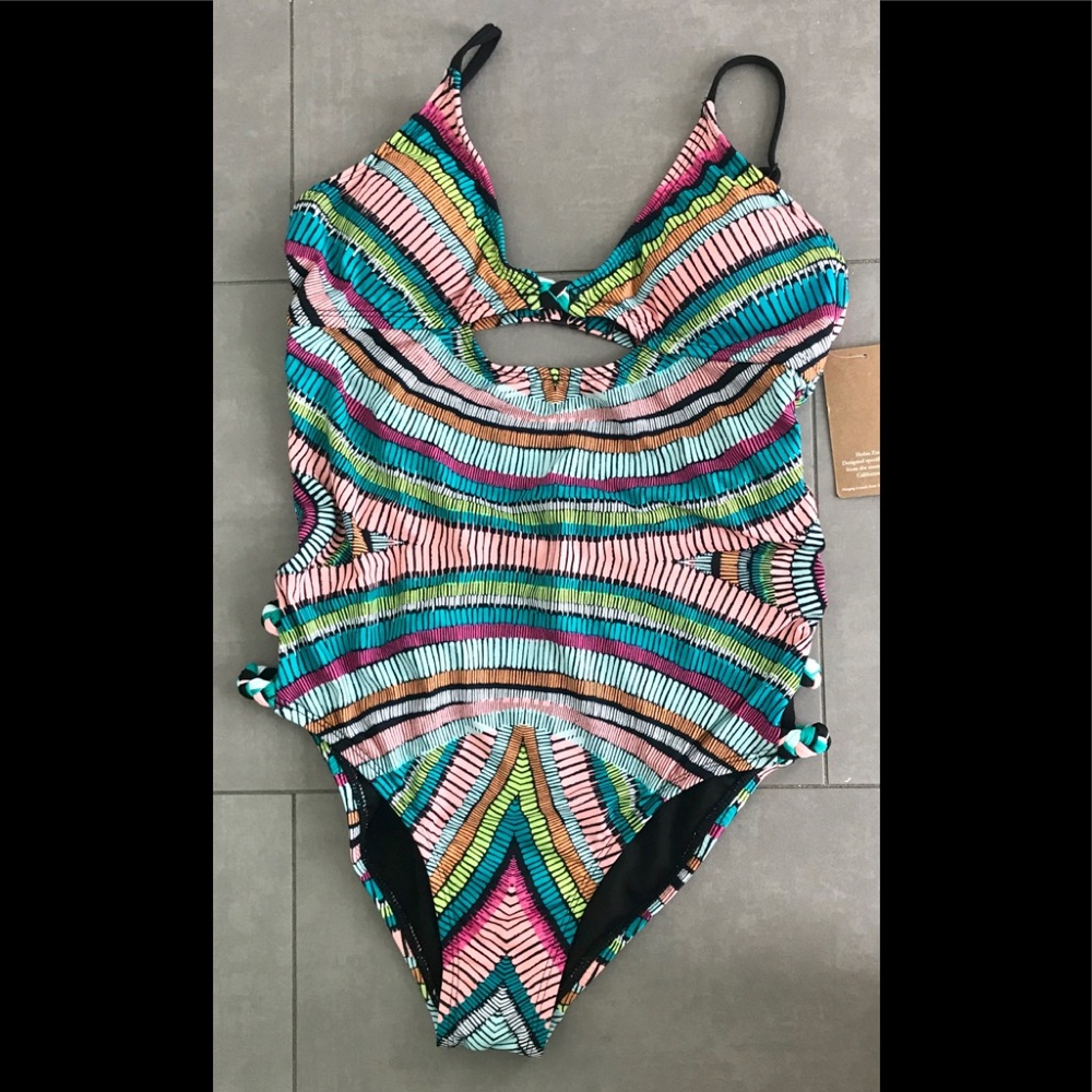NORDSTROM Patterned Swimsuit